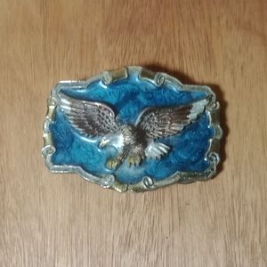 1980's  Belt Buckle/Eagle